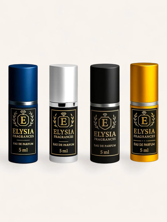 Scents for Him – 4x 5ml Perfume Set | Elysia Fragrances Elysia Fragrances